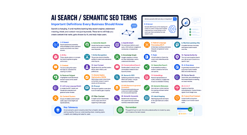 AI Search / Semantic SEO Terms