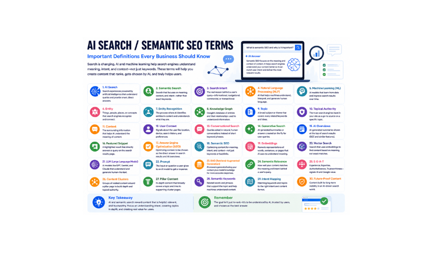 AI Search / Semantic SEO Terms