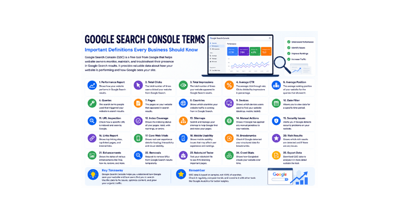 Google Search Console Terms