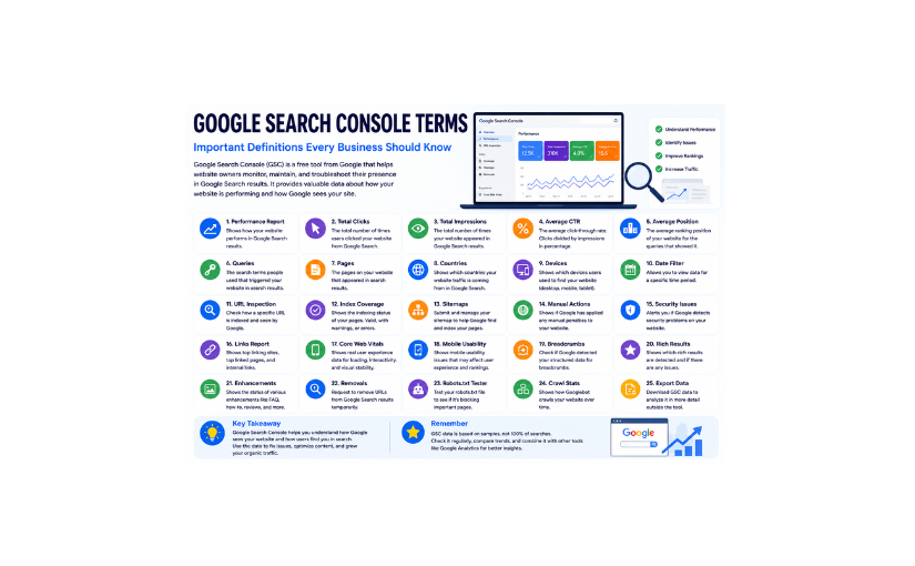 Google Search Console Terms