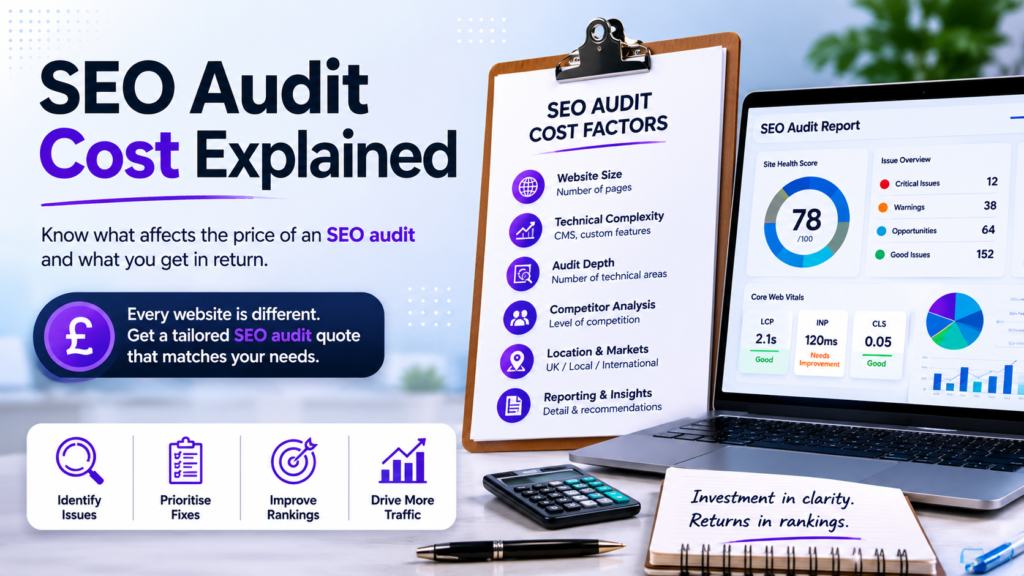 SEO Audit Cost UK | Pricing, Value & What to Expect | Muhammad SEO
