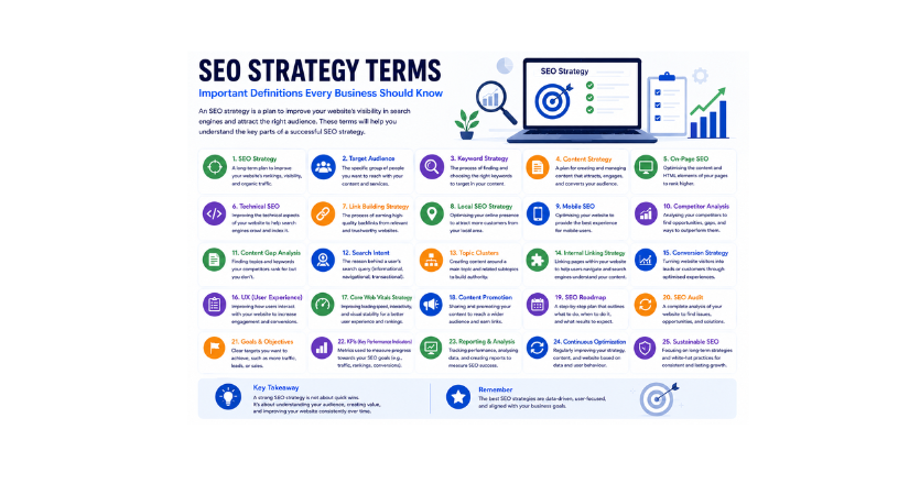 SEO Strategy Terms